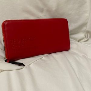 Red Ted Baker Clutch wallet